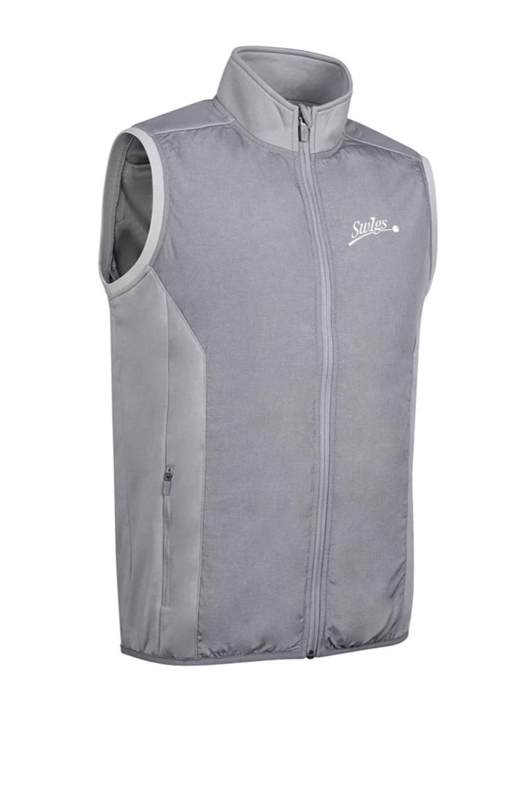 Fleece Gilet — Grey